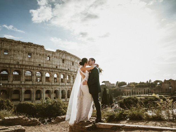Rome destination wedding photographers based in London